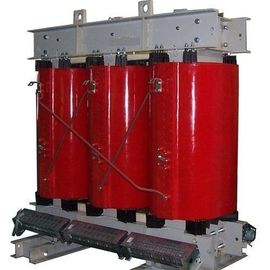Красный одиночный трехфазный сухой тип напряжение тока 2500кВА распределения силы трансформатора 11кв 20кв поставщик