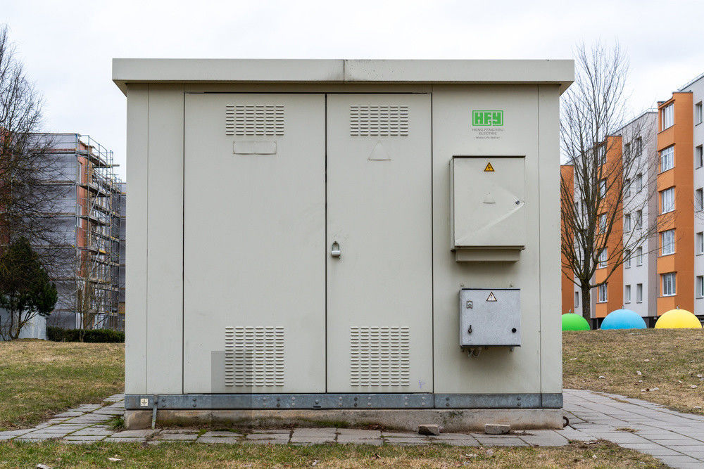 Полуфабрикат подстанция с Switchgear напряжения тока системы 12kV и подстанция трансформатора полуфабрикат компактная мобильная поставщик